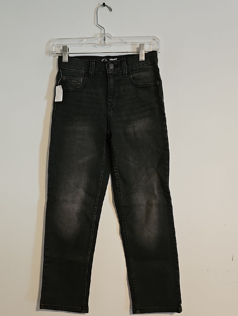Wonder Nation Gray Relaxed Fit Cropped Jeans